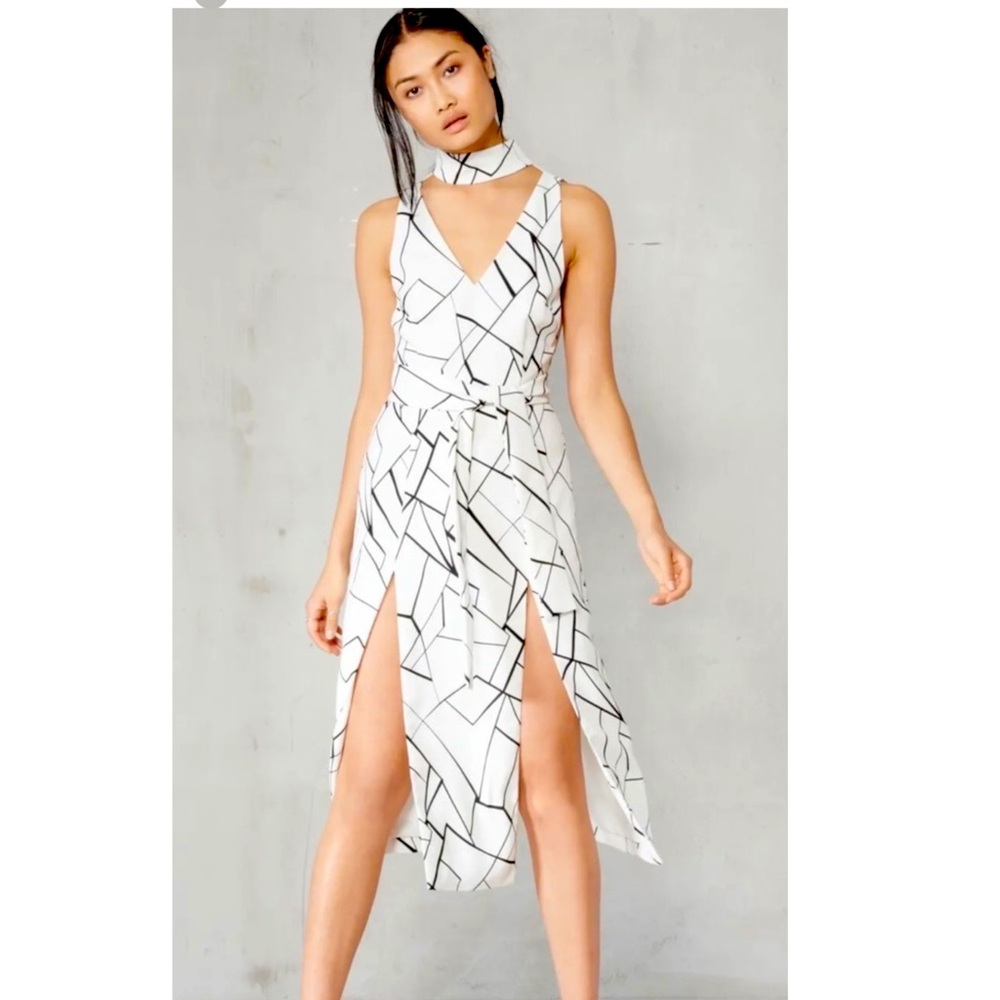 Lavish Alice black and white dress